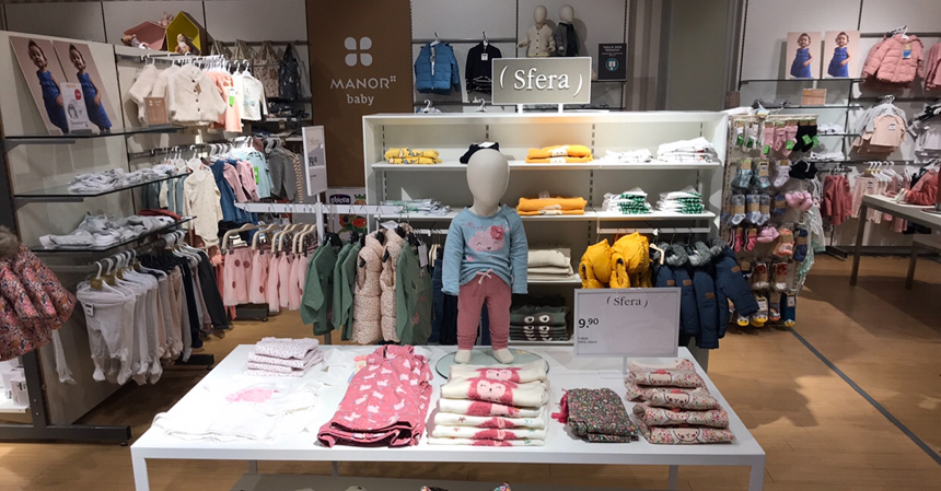 Sfera Kids la nuova collezione FW 20 da Manor Balerna